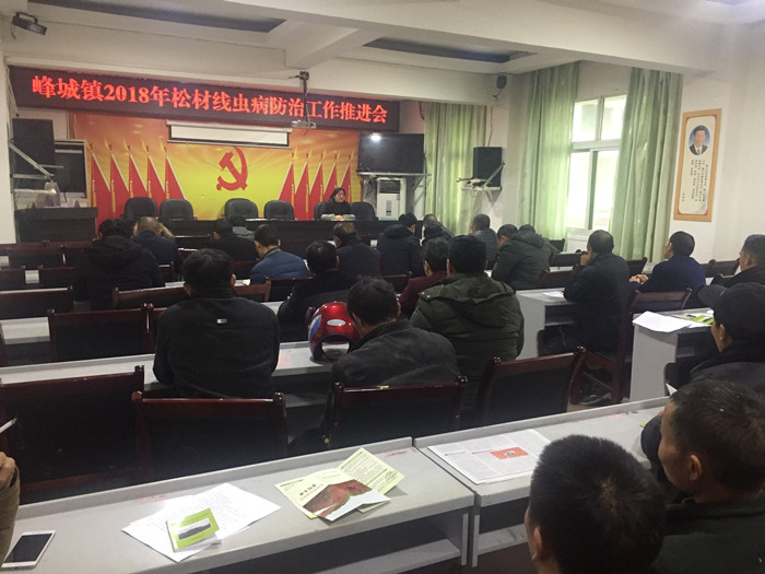 宣汉松材线虫病疫木除治